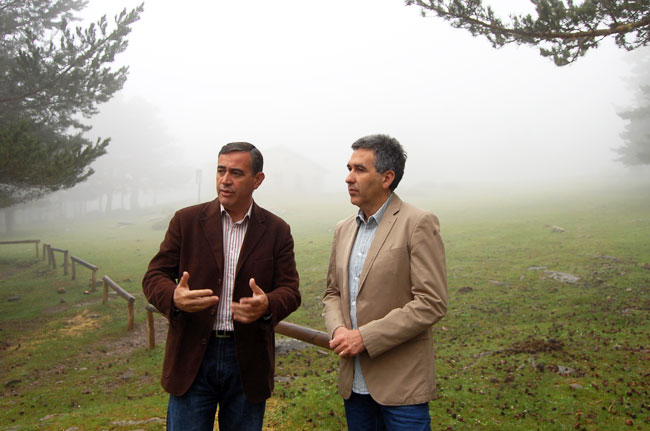 Pardo y Rioja en Boca de Prado, en Covaleda.