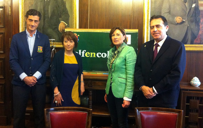 Acuerdo para promocionar el golf