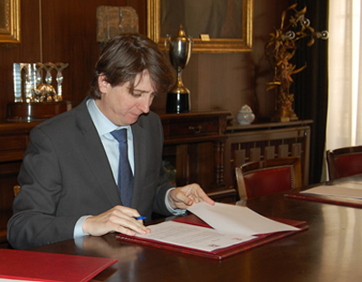 Carlos Martínez alcalde de Soria