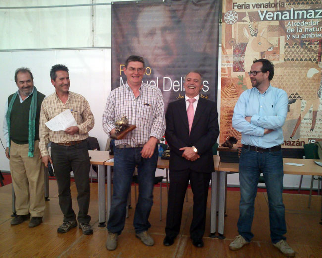 Entrega de premios, entre las rehalas participantes