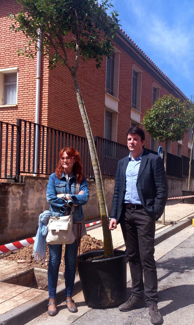 Ana Calvo y Francesc Navarro.