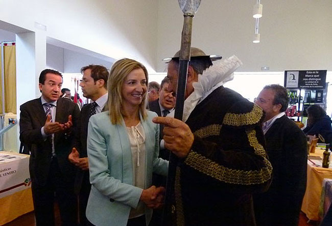 Alicia García, este jueves en Ávila.