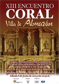 Cartel del encuentro coral