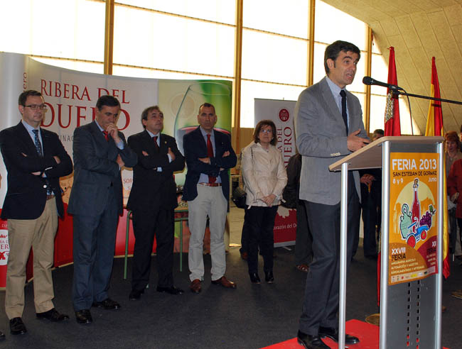 Gómez, en la feria de San Esteban.