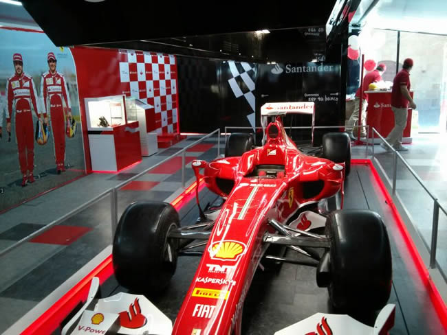 Réplica del F1 de Fernando Alonso