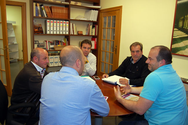 Encuentro de TURSORIA y la Diputación