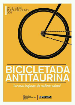 Cartel de la bicicletada