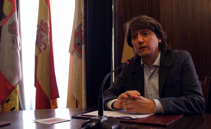 El alcalde, este miércoles.