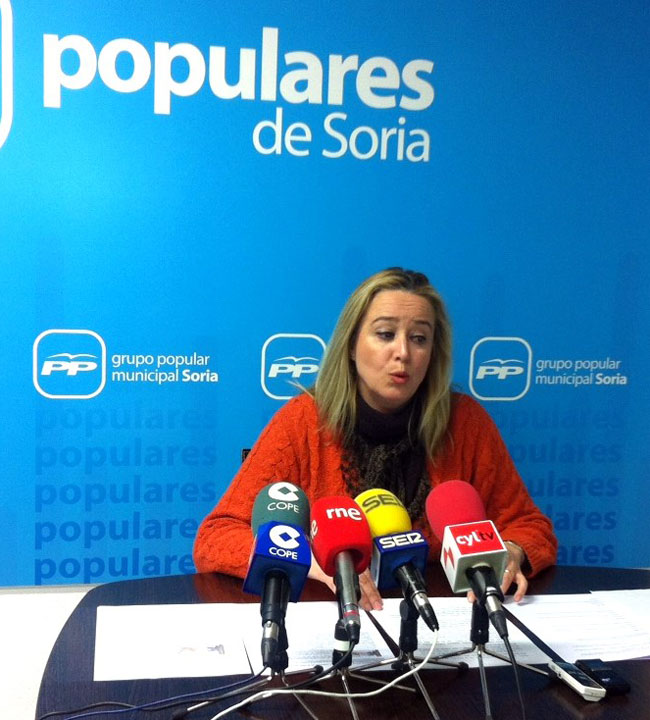 La concejal María José Fuentes.