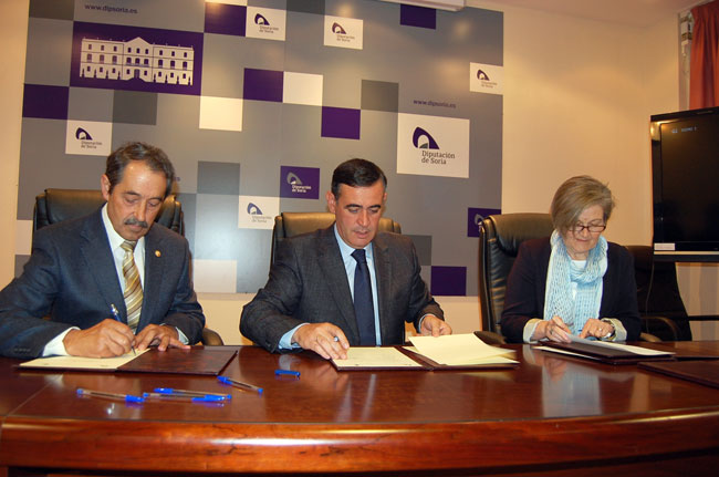 La Diputación renueva los convenios de colaboración con los donantes y la asociación de Alzheimer