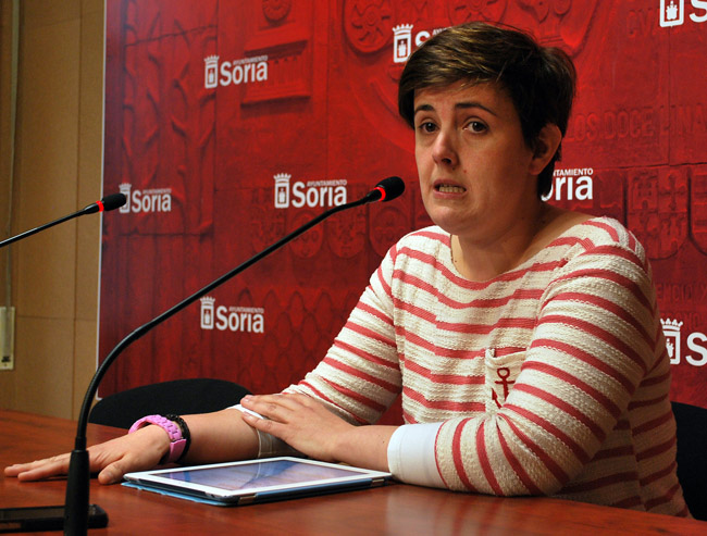 La concejal Ana Alegre.