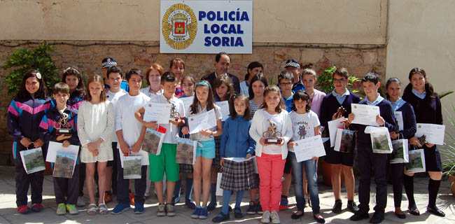 Foto de familia de los ganadores.