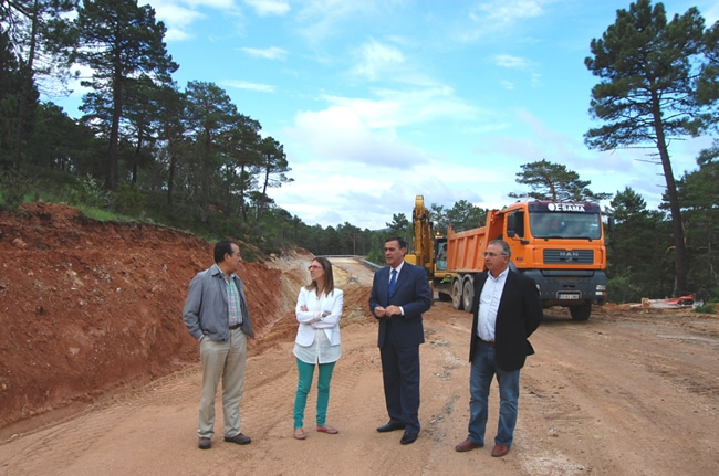 Visita a las obras de mejora