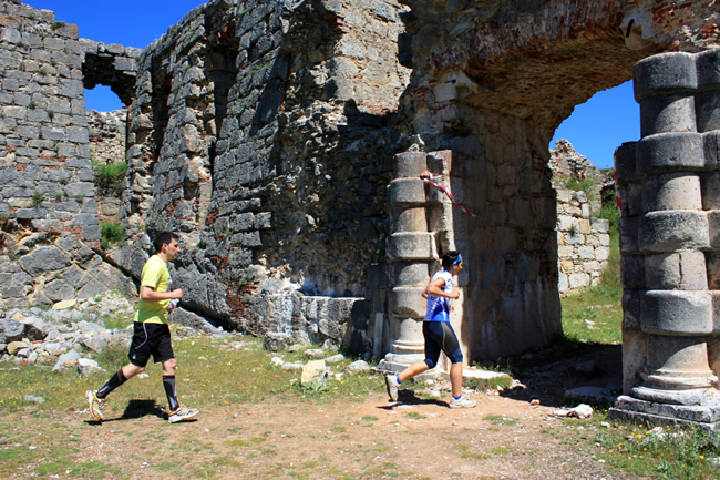 Participantes en la prueba