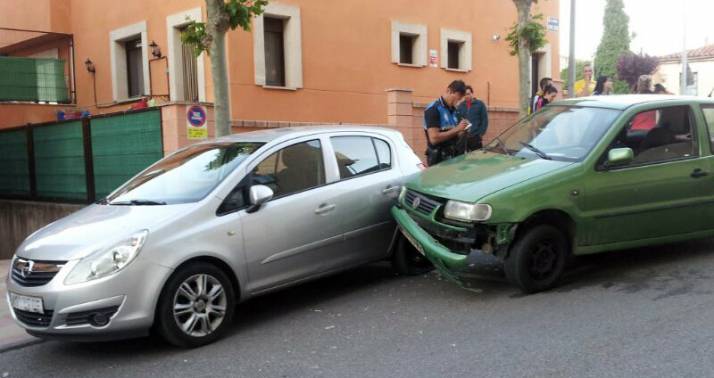 Imagen del accidente.