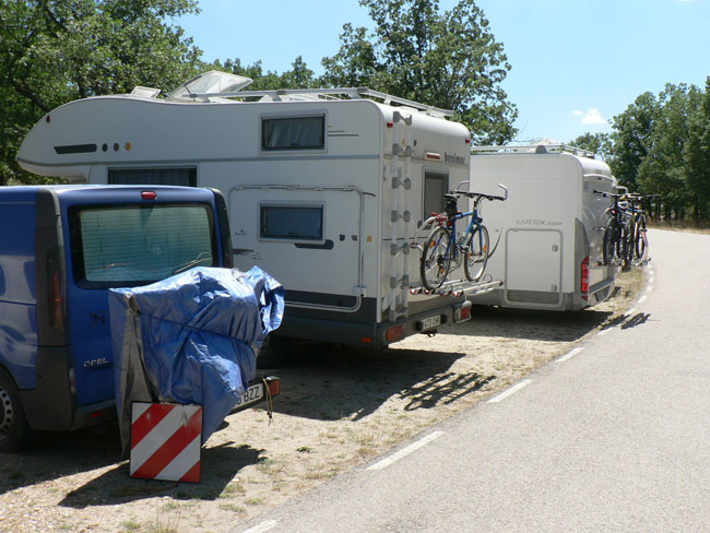 Autocaravanas en Herreros