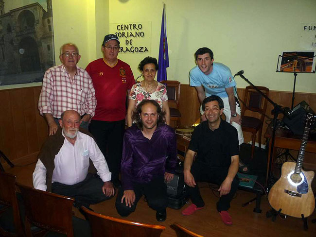 Imagen tras el concierto de Sochantría.