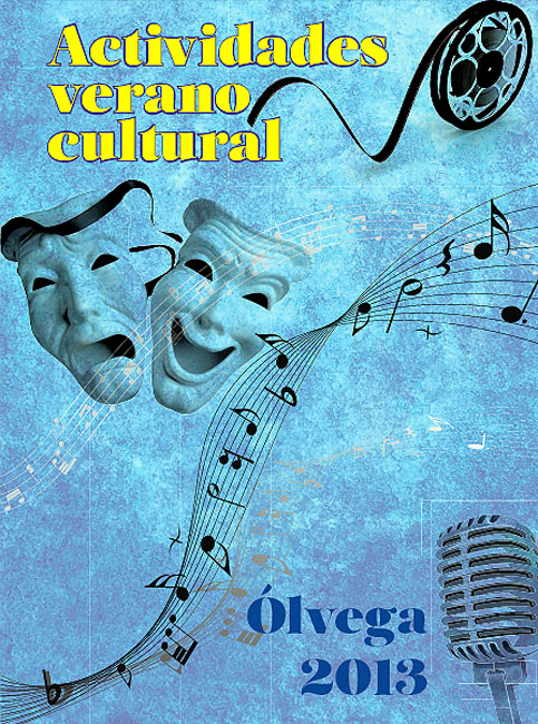 Cartel del programa estival olvegueño.