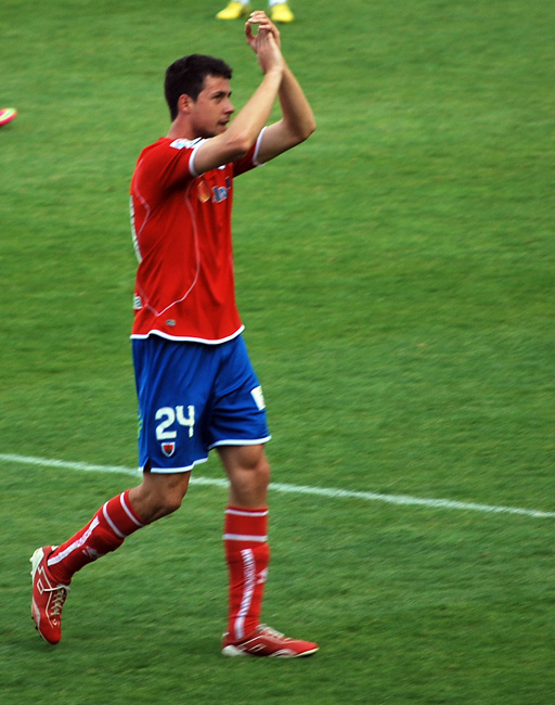 Martín en su último partido el 9 de junio.