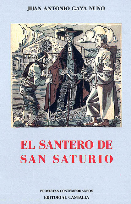 Portada del reeditado El santero de San Saturio