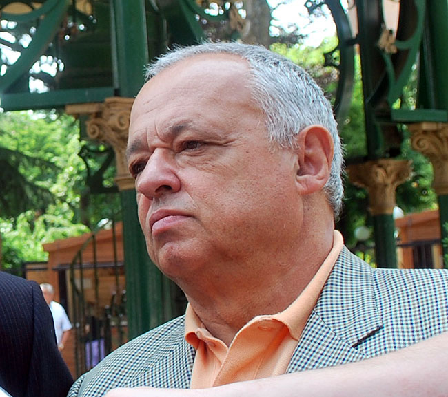 Santonja tras el Árbol de la Música.