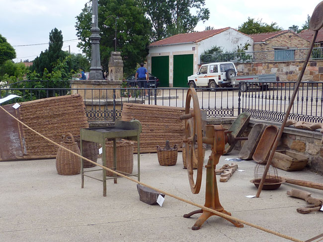 Muestra de objetos tradicionales