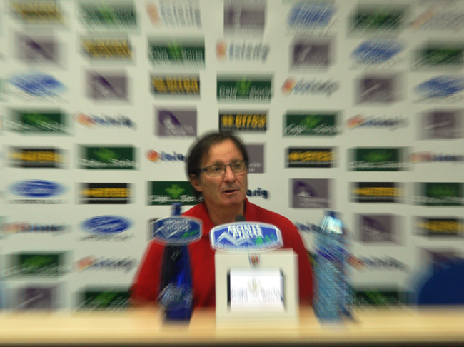 Anquela este viernes en Los Pajaritos.