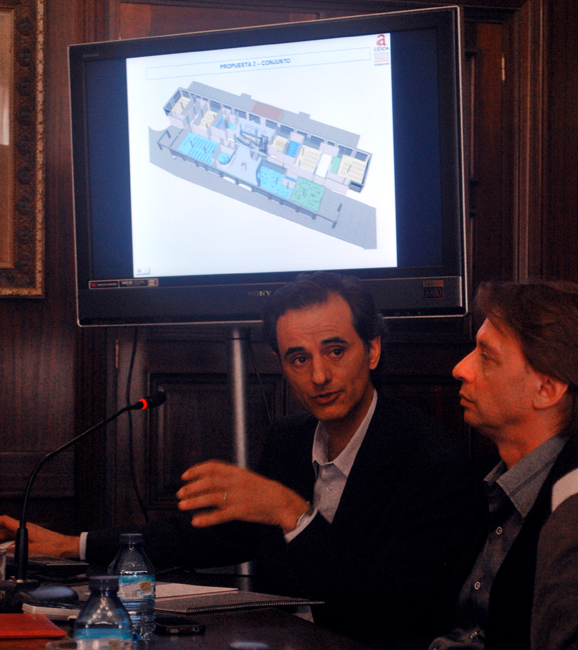 El arquitecto José Mª Blázquez.