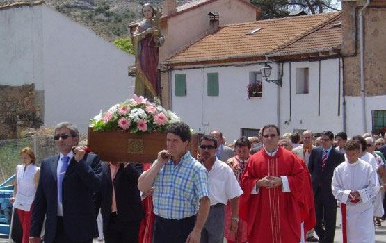 Procesión de Santa Cristina