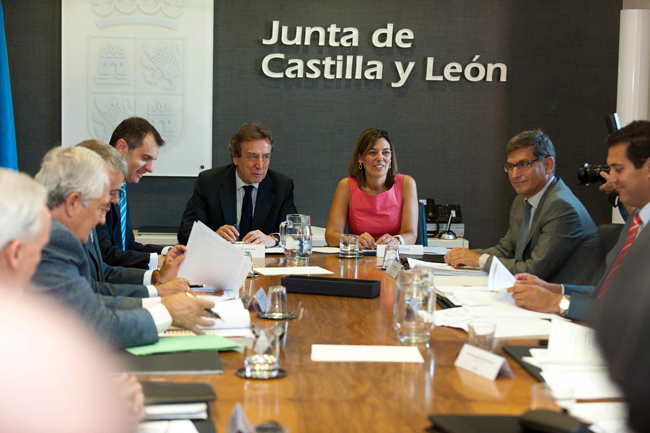 Reunión en Presidencia.