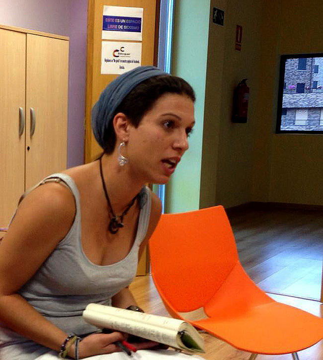 Talegón en el Centro Bécquer.