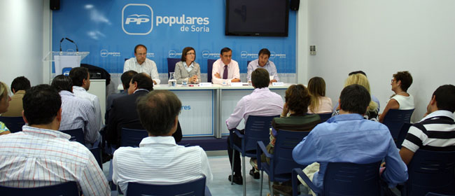 Junta Directiva del PP soriano.