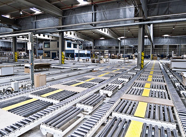 Interior de la factoría