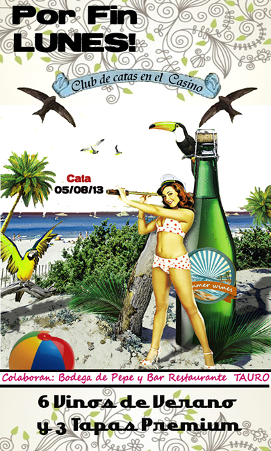 Cartel de las catas veraniegas
