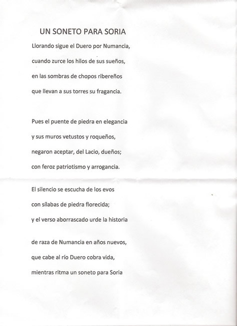 Soneto ganador
