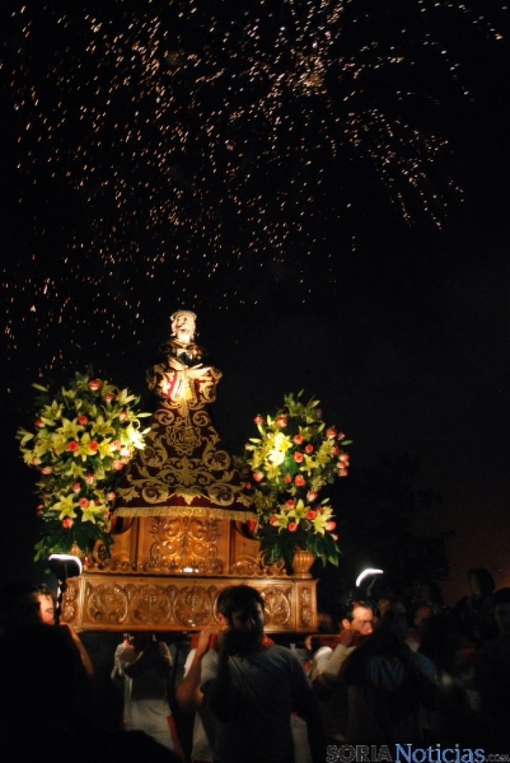 Almazán retumba en la Bajada de Jesús