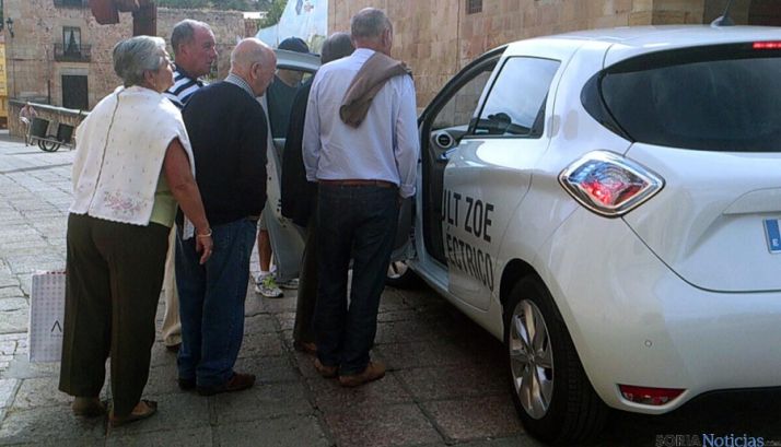 El los coches eléctricos causaron sensación