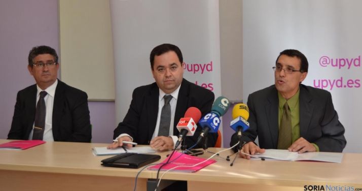 Para UPyD, las empresas sorianas están “penalizadas” por faltar vías de comunicación