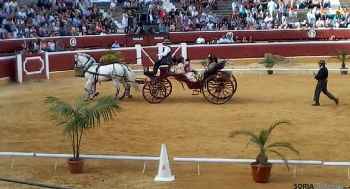 Clausura de la Feria Ganadera de Soria: Espectáculo ecuestre