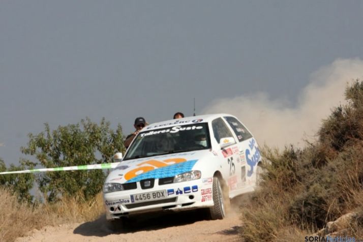 Agustín Álvaro en el Rallye Pla DUrgell