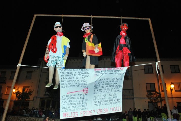  Ágreda quema sus “diablillos” y espanta los malos espíritus víspera de San Miguel