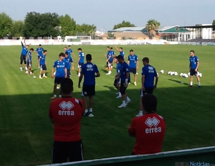 Entrenamiento en Torredonjimeno/CD Numancia