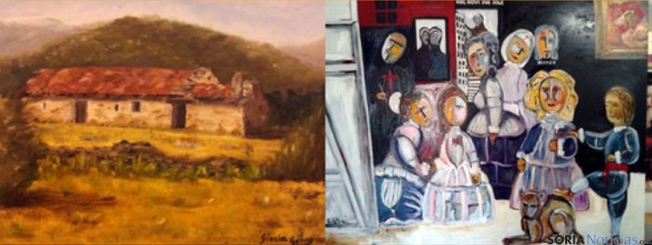 Gloria López y Julián Ratatine exponen en la Audiencia