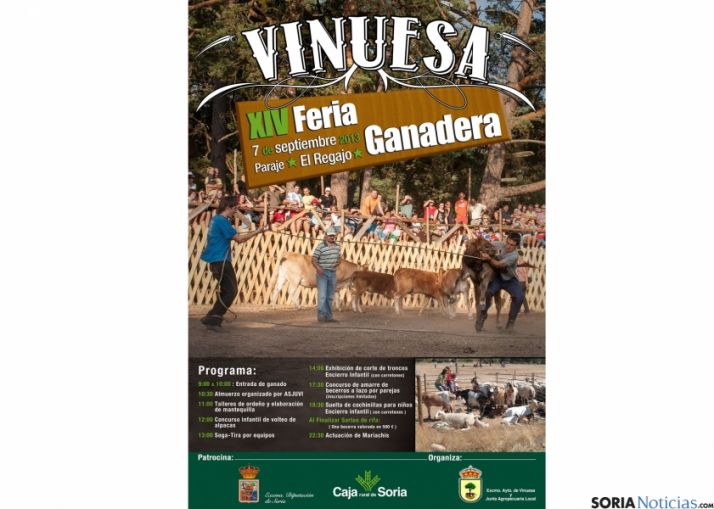 Vinuesa abre este sábado su XIV Feria Ganadera