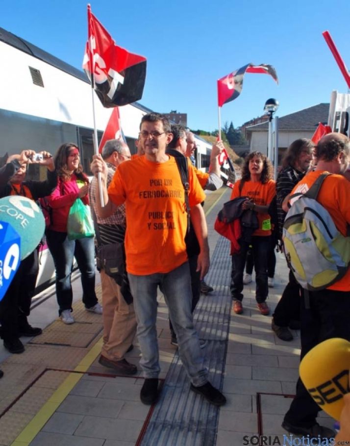 “No hay nada para Soria en materia de ferrocarril dentro de los PGE”