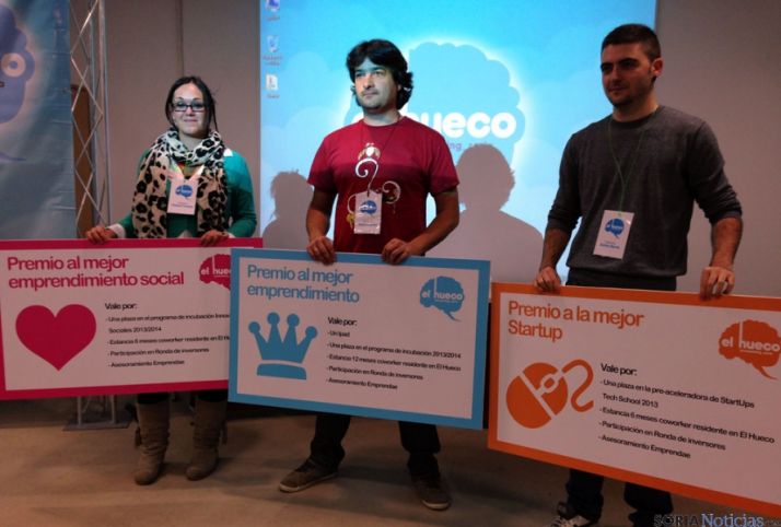 Los tres finalistas de El Hueco Starter 2013