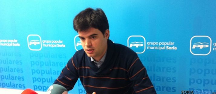 El edil popular Javier Sanz