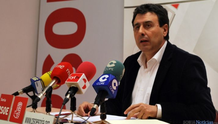El diputado socialista por Soria Félix Lavilla.