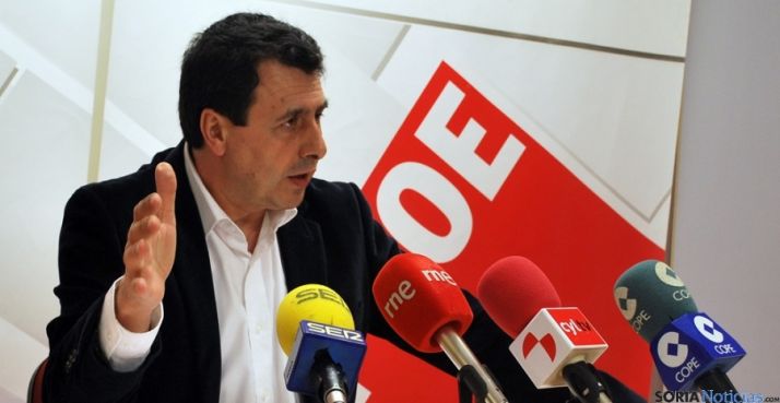 El diputado socialista por Soria Félix Lavilla.