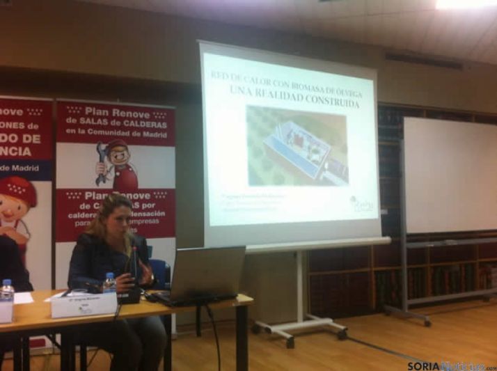 Virginia Borondo en las jornadas de Madrid